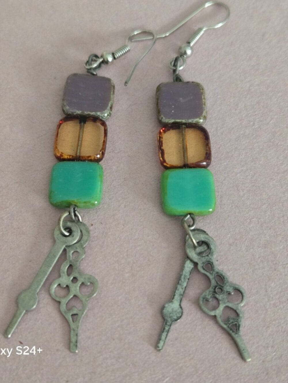 Anne Marie Chagnon Style Dangle Earrings